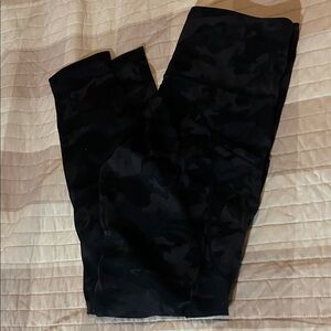 Black Camouflage Leggings